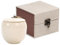 Handicrafted Ceramics Mini Pet Urns, Cremation Urns Memorial Ashes Holder, Pet Coffin, Beautiful Ashes Keepsake, Sealed Ceramic (White)