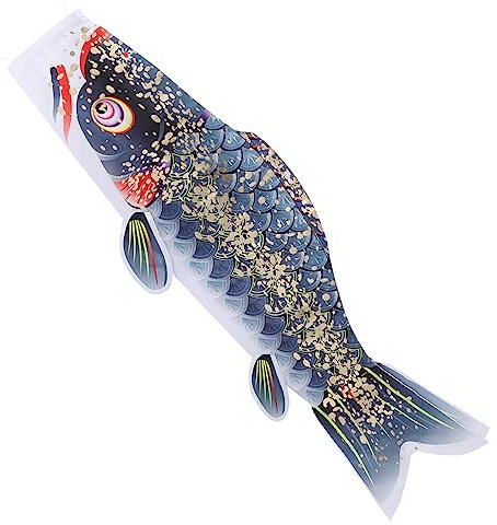 POPETPOP Japanischer Karpfen Windsack Dekoration Fisch Windsock Für Outdoor Und Garten Einzigartiges Design Für Feste Und Heimdekoration