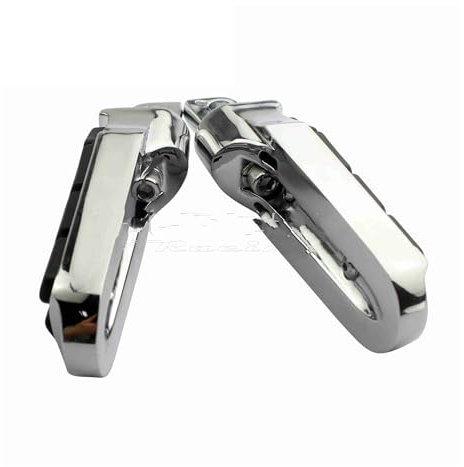 cale pied moto Repose-pieds Moto Argent Victory Cross Country Repose-pieds Passager Arrière Repose-pieds En Pierre Tombale Pour Sportster Dyna Personnalisés