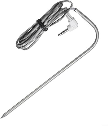 Thermpro - Sonda de temperatura de repuesto, sensor de sonda de carne de repuesto para parrillas TRAEGER de acero inoxidable y latón para una mayor durabilidad