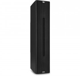 Power Dynamics PDCS403 Enceinte Colonne Passive IP44 260 Watts - Noire, Résistantes aux Intempéries, 4 Haut-parleurs 3’’ + 1 Tweeter 1’’, Supports Inclus, Idéal pour Diffuser Une Musique d’Ambiance