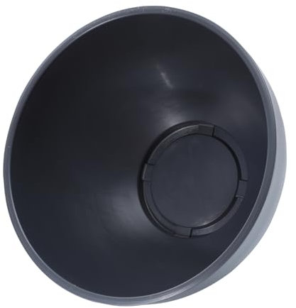 OFFSCH Water Lily Gardening Pot Resin Daffodil Pot 30cm Deep Grey Stone-like Bowl No Hole for Aquatic Plants Garden Bowl for Water Feature Decorative Planter