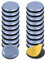 20 Pièces Patins de Meubles, Patins pour Chaises en Téflon, Auto-adhésives Coulisses de Meubles, Patins Pour Chaises, Patins pour Meubles Universels pour un ensemble de Table à Manger et Chaises, 30mm