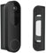 GESTECH Corner Mount Bracket, 30/45 Degree Angle, Compatible with Reolink Video Doorbell 2K Battery Wireless Only (Black, 45° Corner Mount)
