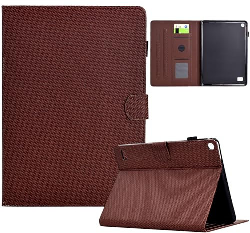 Tablet Cover Compatible with Kindle Fire 7 2019/2017/2015 (9th/7th/5th Generation) Case Slim PU Leather Multiple Angle Stand Flip Case with Card Slot & Auto Wake/Sleep Cover Full Protective Case Table