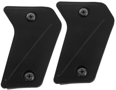 MUCKLILY Motorcycle Helmet Sun Visor Strip Replacement Installation Parts Fit Easy Installation Black Helmets Accessory