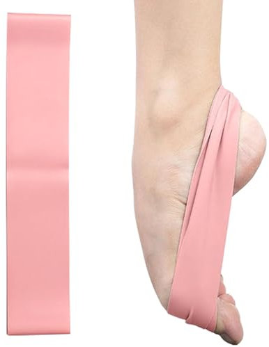 Fußstrecke Ballett Latex Fuß -Strettern Ballett, Füße Bog-en Stretch -Strap Fuß Widerstandsband, Tragbarer Zehenstreckentrainingsriemen Elastisches Band, Balletttraining Zubehör