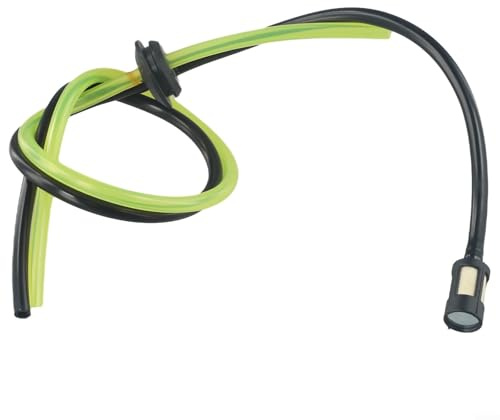 Eawfgtuw Kraftstofftank-Gummidichtung, Stopfrohrmontage, 500 mm Rasentrimmer-Zubehör, Elektrogeräte für 22 cc, 36 cc, 49 cc, 52 cc, Motorsense, Kettensäge, Heckenschere, Stangensäge, Gartenmaschinen