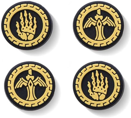 Switch Lot de 4 poignées de pouce en silicone compatibles avec Nintendo Switch, Switch OLED, Lite (noir)