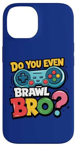 Hülle für iPhone 14 Retro Vintage Do You Even Brawl Bro Video Gamer Game Player
