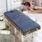 Rundkopf-Spa-Bettmatratze, Memory Foam-Matratzenauflage Für Massagetische, Wimpernbettauflage Mit Atemloch, Massagezubehör, Schönheitsbettkissen Ohne Bett/Whale/70 * 185Cm 6Cm