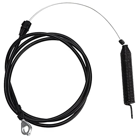 XZXCVN Cavo Azionamento Piatto Taglio Nero, Ricambio Compatibile con Trattorini Tagliaerba - Alta qualità ABS e Metallo, Installazione Facile per Macchine da Giardino