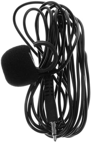 Gatuida Microfono Mini per Armonica e Flauto con Design Leggero in Plastica Abs, Amplificatore Audio Versatile per Performance su Grandi Palchi