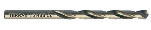 Ruko Terrax Spiralbohrer HSS-CO5 1,5 mm