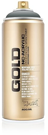 Montana Cans 285295 Spray Dose Gold 400ml, Gld400-7060 - Gravel