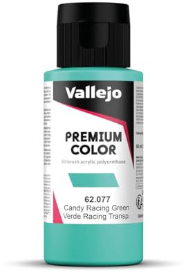 Vallejo Premium Color 60 ml Paint - Candy Racing Green