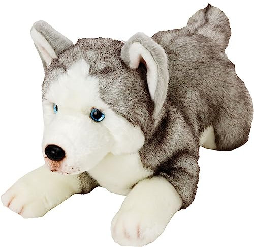 Yomiko 12057 - Suki Gifts Plüschtier Husky Hund, 36 cm