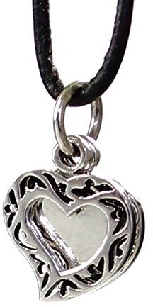Doppelherz Anhänger 925 Sterling Silber, Kettenanhänger, Herzanhänger