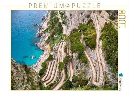 CALVENDO Puzzle Via Krupp Capri | 1000 Teile Lege-Größe 64 x 48 cm Foto-Puzzle für glückliche Stunden