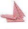 Texpot 12 Stück Landhaus Serviette 40 x 40 cm rot-weiß kariert aus 100% Baumwolle