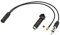 Eightwood DAB DAB + Antenna SMB Splitter Antenna DIN Spina DIN cavo treccia presa RG174 12 pollici 30cm per ricezione Digitalradio Blaupunkt Beat TechniSat Pioneer Sony