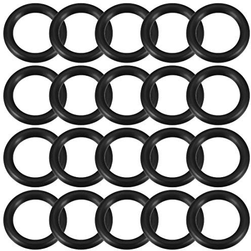 sourcing map 20 Stück Metrische Nitrilkautschuk O-Ringe Dichtung Gummi 22 mm Außendurchm. 15 mm Innendurchm. 3.5 mm Breite