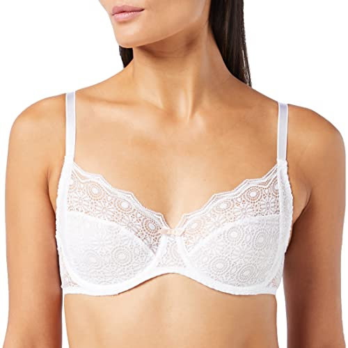 Passionata Georgia Reggiseno, Bianco (Weiß 10), 3B Donna