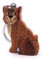 H-Customs Katze Cat Haustier niedlich süß Holz Edel Handmade Schlüsselanhänger Anhänger
