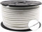 Amgate Drahtseil, Fahnenmast, 5/16 Zoll x 30,5 m, geflochtene Polyester-Schnur mit Stahlmitte, Marinequalität, Fahnenmast, Halyard Seil