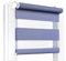 Fenster DEKOR - Rollos für Fenster Violett - Klemmfix Rollo ohne Bohren 150 x 45 cm - Doppelrollo mit einer breiten Auswahl an Größen und Farben - Blickdichte Rollos, einfach zu montieren