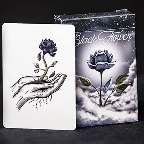 SOLOMAGIA Black Flower Spielkarten von Jack Nobile