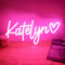 Letrero de Neón Personalizado, Regalo Ideal para Cumpleaños, Cartel LED con Luz, Nombre o Mensaje, Decoración para Pared, Habitación y Eventos