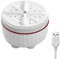Andoer Mini Lavatrice Ultrasuoni Portatile Turbo Rondella Con Alimentatore Usb Ventose Per Viaggi Domestici Lavatrice Usb Minilavatrice Lavatrice per Camper Portatile Lavatrice Portatile Usb