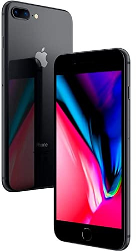 RECOMMERCE Smartphone Marke Modell Smartphone Apple iPhone 8 Plus, 64 GB, Grau (Space Grey), Refur G