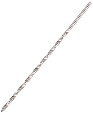4mm Extra Long Drill Bit, HSS Extra Long 200mm Twist Drill Bit Straight Shank Auger Drill for Wood, Aluminum, Plastic, etc