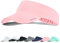 Sukeen Kühlender dehnbarer Schirm, freie Größe, coole Mütze mit UV-Schutzkrempe, Schirmmütze für Golf, Tennis, Radfahren, Laufen, Macaron Pink, M/L