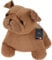 LILENO HOME Türstopper Tier als Hund Braun - hochwertiger Kinderzimmer Türstopper als Boden Tür Stopper Sack - Tiere Stoff Türstopper Boden als Türstopper Sack mit Sandfüllung