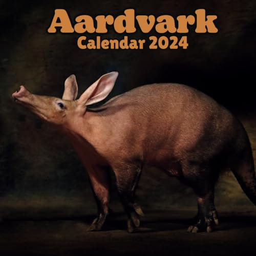 Aardvark Calendar 2024: September 2023 to December 2024 Organizer For Home & Office , Mens , Womens