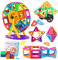 MXTIMWAN Magnetische Bausteine 84 Teile, Magnetspielzeug Magnete für Kinder, Magnetspielzeug Magneten für Geschenk ab 3 4 5 6 7 8 Jahre