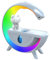 Yssevlon Anti- Air Humidifier White ABS+Silica Gel with Bluetooth 5.0 Speaker for Home Office