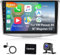 Hodozzy 2G+64G Android Radio para VW Passat B6 B7 Magotan CC 2010-2015 Carplay Android Auto, Pantalla Coche 2 DIN 10 Pulgadas con GPS WiFi Bluetooth Mirrorlink Canbus,FM RDS HiFi Radio + Cámara