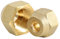 Lot de 2 écrous de raccordement 3/8 pour conduite de réfrigérant, climatisation, climatisation, écrou-raccord fendu, tuyau de 3/8 pour le montage de climatiseurs split