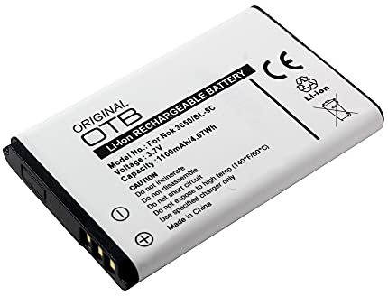 Akku kompatibel mit Artfone CS181, 1100mAh, 3.7V, ersetzt: BL-5C
