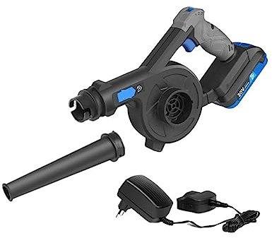 XINHAN Elektrisches Luftgebläse, 20 V, kabelloses Gartengebläse, Staubsauger, Computer-Staubsammelwerkzeuge mit Variabler Geschwindigkeit - Gebläse(Blower)