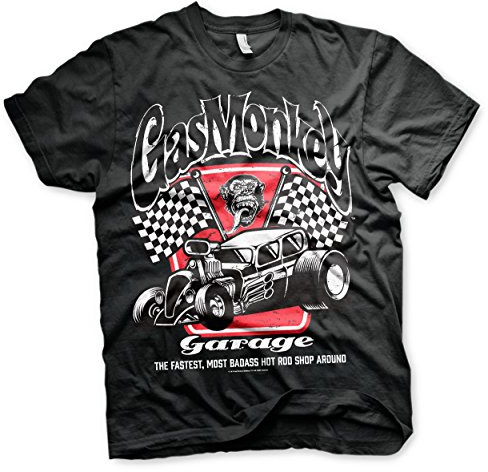 Gas Monkey Garage Badass Männer T-Shirt schwarz