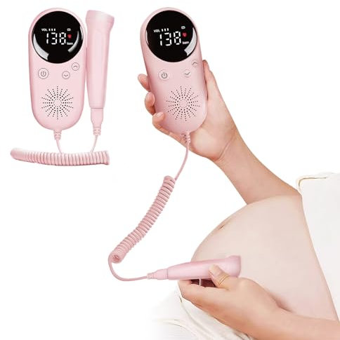 Britzgo Monitor auditivo portátil con Pantalla LED para Que la mamá conozca Mejor a su bebé