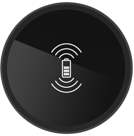 Magnetisches Schnellladegerät für Handys – kabellose Desktop-Ladematte für Tischmöbel, Schreibtisch, Nachttisch, 15 W kabellose Ladegeräte unter dem Schreibtisch, Ladepads unter dem Tisch, kabelloses