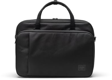 Herschel Unisex Gibson Messenger Tech Sling Bag, Schwarz