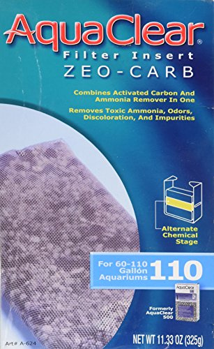 Aqua Clear AquaClear 110 Zeo-Carb Filtereinsatz, Aquariumfilter-Ersatzmedien, A624