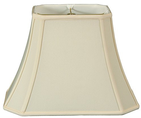 Royal Designs Lampenschirm, rechteckig, eierschalenfarben, (7 x 10) x (12.25 x 18) x 13.25